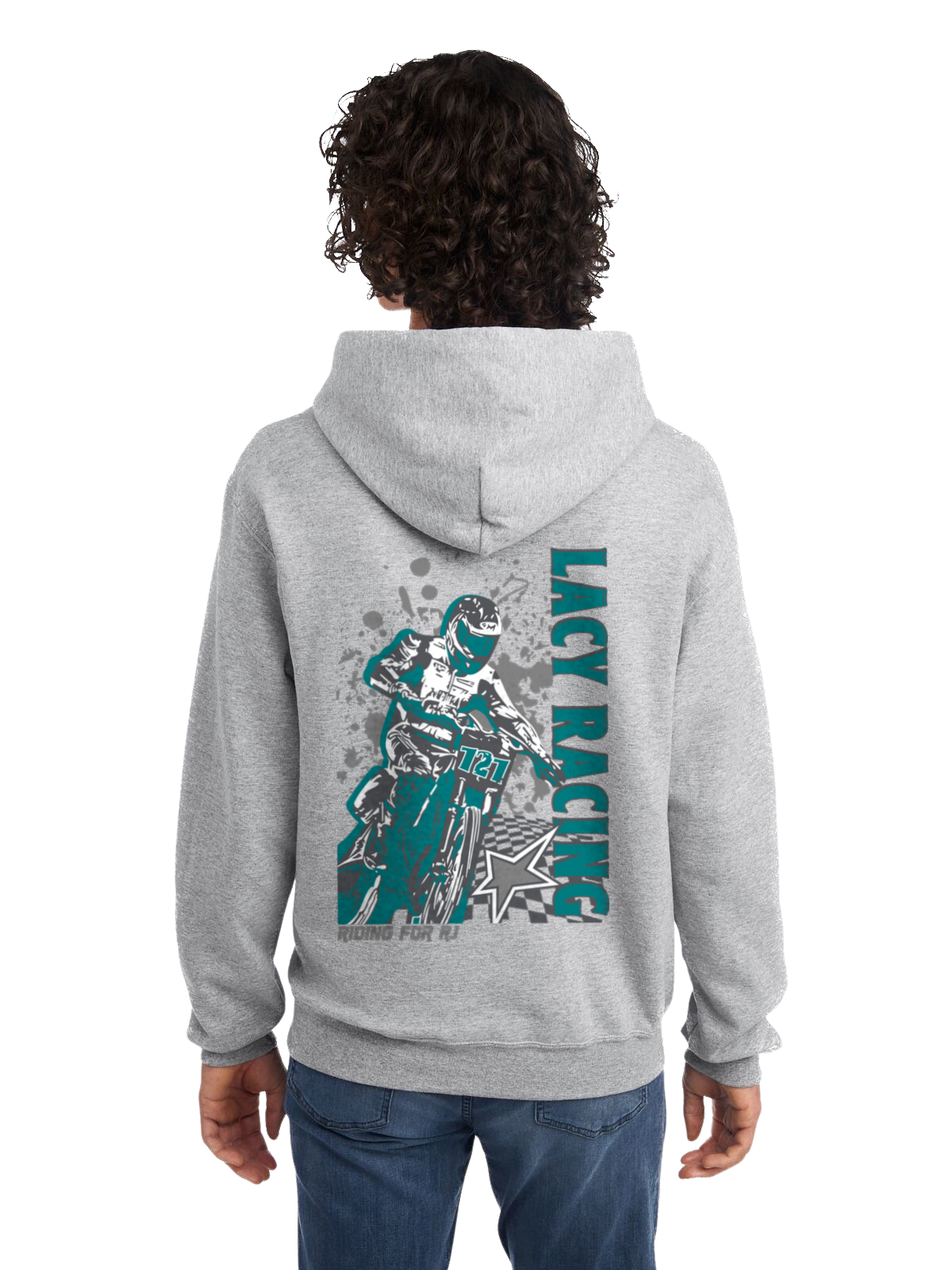 JERZEE Unisex NuBlend® Fleece Pullover Hoodie [996]